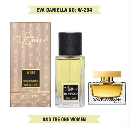 Міні парфум EVA DANIELLA NO: W-204 D&G THE ONE WOMEN 50 мл (edossa)
