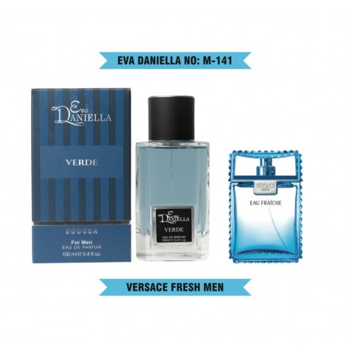 Мини парфюм EVA DANIELLA NO: M 141 VERSACE FRESH MEN 100 мл (edossa)