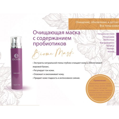 Очищувальна маска з вмістом пробіотиків Biome Mask 50 ml — фото 2