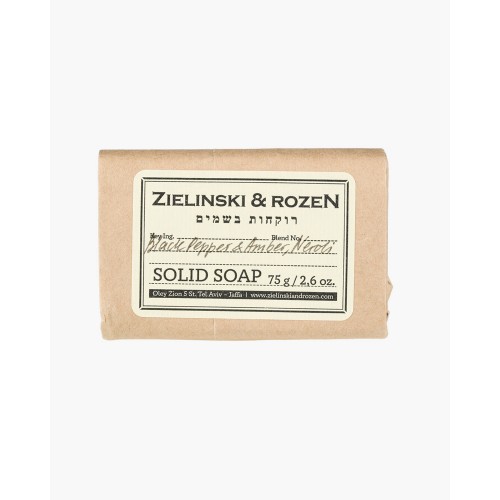 Zielinski & Rozen Black pepper & Amber, Neroli Solid Soap 100 g