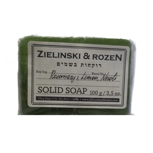 Zielinski & Rozen Rosemary & Lemon, Neroli Solid Soap 100 g