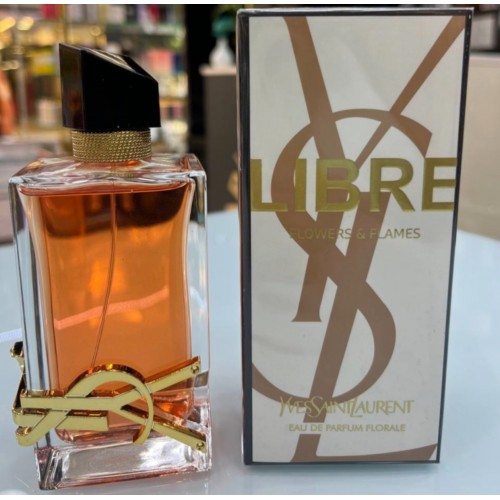 Парфюм Yves Saint Laurent Libre Flowers & Flames 90 мл (люкс копия) — вид сбоку