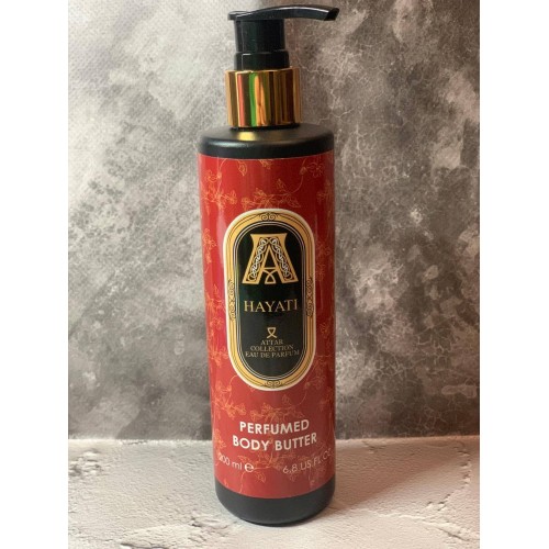 Парфюмированный лосьон для тела ATTAR COLLECTION - HAYATI 381 (н) Perfumed Bode Butter 200 мл