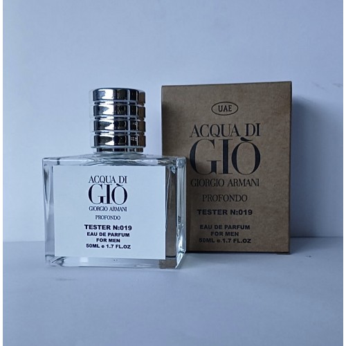 Мини парфюм Giorgio Armani Acqua di Gio Profondo 50 мл (тестер UAE)