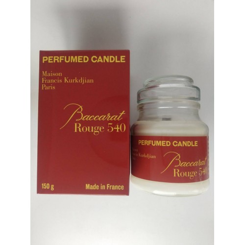 Парфюмированная свеча Maison Francis Kurkdjian Baccarat Rouge 540 Extrait perfumed candle 150 гр