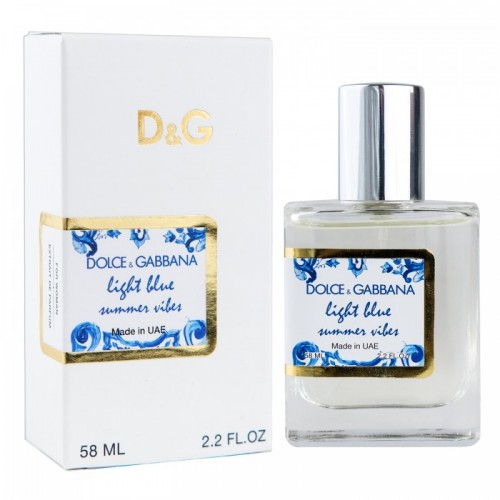 Мини парфюм Dolce&Gabbana Light Blue Summer Vibes 58мл N610(тестер NEWLY)