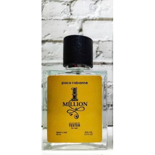 Мини парфюм Paco Rabanne 1 Million 60 мл (тестер белый)