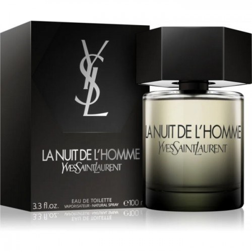 Парфюм Yves Saint Laurent La Nuit De L'Homme Toilette 100 мл (с магнитной лентой) (люкс копия)