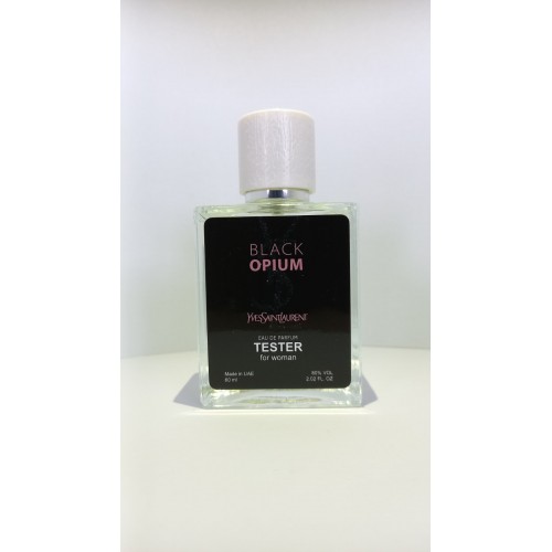 Мини парфюм Yves Saint Laurent Black Opium 60 мл (тестер белый)