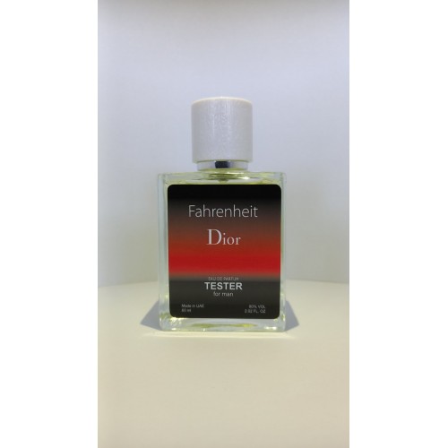 Міні парфум Christian Dior Fahrenheit 60 мл (19)  (тестер білий)