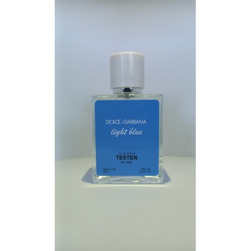 Міні парфум Dolce Gabbana Light Blue Men 60 мл (25) (тестер білий)
