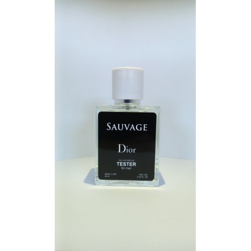 Міні парфум Christian Dior Sauvage 60 мл (тестер білий)
