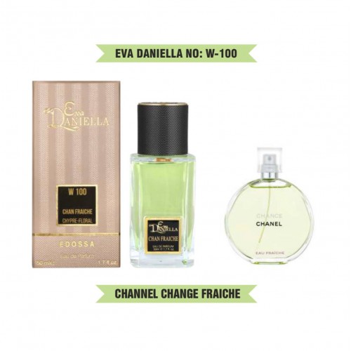 Мини парфюм EVA DANIELLA NO: W-100 CHANEL Fraiche 50 мл (edossa)