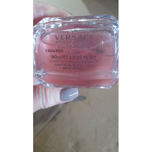 Парфюм Versace Bright Crystal Eau de Toilette 90 мл VIP (люкс копия) — вид сбоку