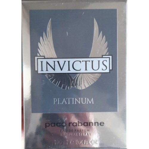 Парфюм Paco Rabanne Invictus Platinum 100 мл (примятые коробки) (с магнитной лентой) (люкс копия) — фото 2