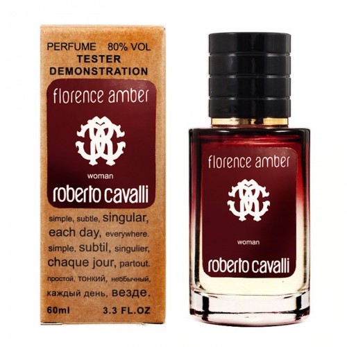 Мини парфюм Roberto Cavalli Florence Amber 60 мл (тестер LUX)