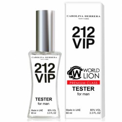 Мини парфюм Carolina Herrera 212 Vip Men 60 мл (premium class world lion)