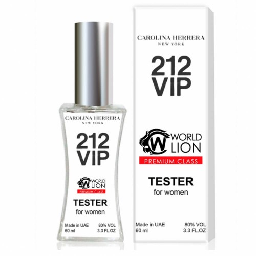 Мини парфюм Carolina Herrera 212 Vip Femme 60 мл (premium class world lion)