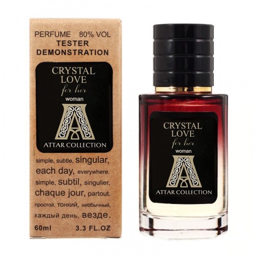 Міні парфум ATTAR COLLECTION CRYSTAL LOVE for her 60 мл (тестер LUX)