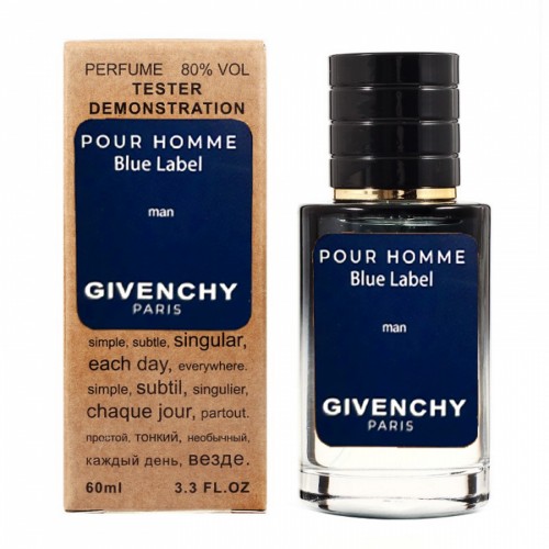 Мини парфюм Givenchy Blue Label Pour Homme 60 мл (тестер LUX)