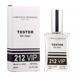 Мини парфюм Carolina Herrera 212 Vip Men 60мл (тестер белый)
