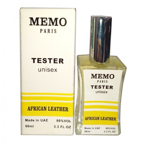 Мини парфюм Memo African Leather 60мл (тестер белый)