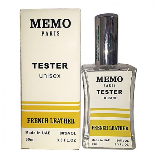 Мини парфюм Memo French Leather 60мл (тестер белый)