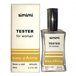 Мини парфюм Simimi Blanc d'Anna 60мл (тестер белый)