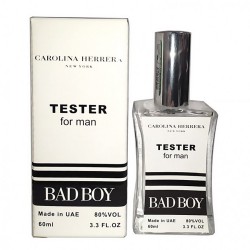 Мини парфюм Carolina Herrera Bad Boy 60мл (тестер белый)