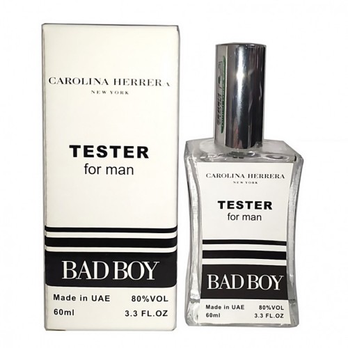Мини парфюм Carolina Herrera Bad Boy 60мл (тестер белый)