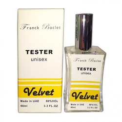Мини парфюм Franck Boclet Velvet 60мл (тестер белый)
