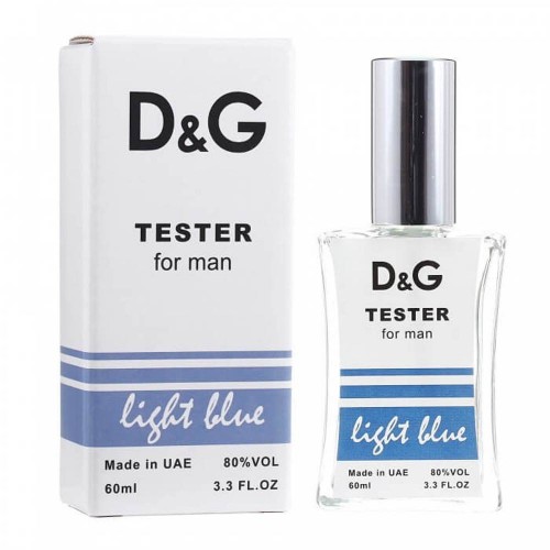 Мини парфюм Dolce Gabbana Light Blue Men 60мл (тестер белый)