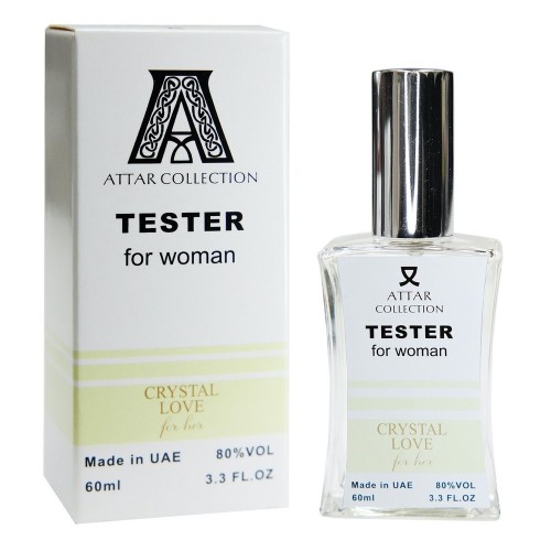 Мини парфюм ATTAR CRYSTAL LOVE FOR HER 60 мл (тестер белый)