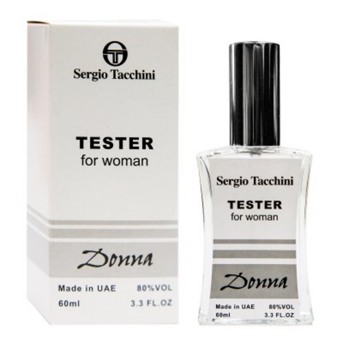 Мини парфюм SERGIO TACCHINI DONNA 60 мл (тестер белый)