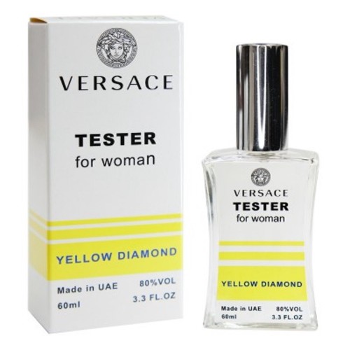 Мини парфюм VERSACE YELLOW DIAMOND 60 мл (тестер белый)