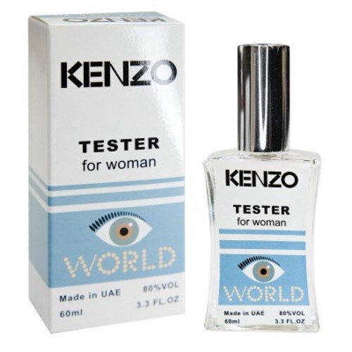 Мини парфюм Kenzo World 60 мл (тестер белый)