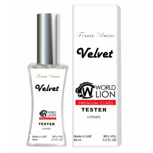 Мини парфюм Franck Boclet Velvet 60 мл (premium class world lion)
