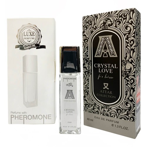 Мини парфюм Attar Collection Crystal Love For Him 40 мл (тестер pheromone formula)