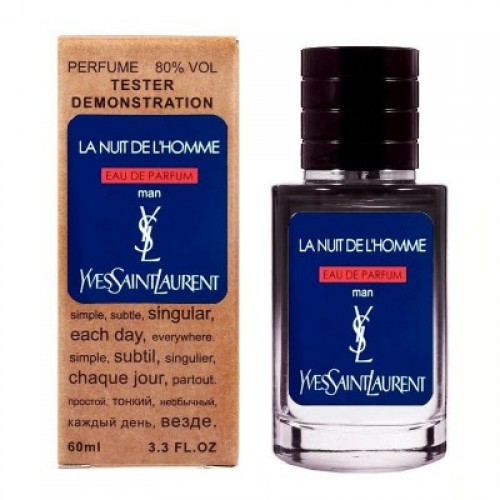 Мини парфюм Yves Saint Laurent La Nuit de L'Homme Eau de Parfum 60 мл (тестер LUX)