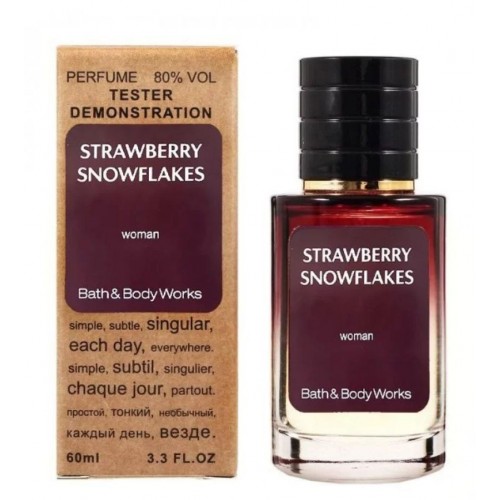 Міні парфум Bath & Body Works Strawberry Snowflakes 60 мл (тестер LUX)