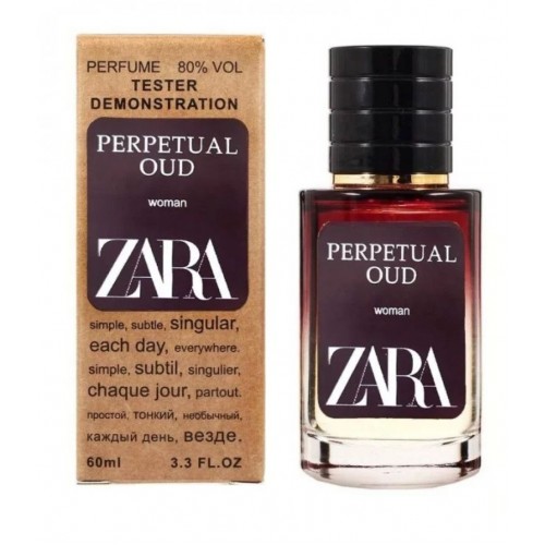 Міні парфум Zara Perpetual Oud 60 мл (тестер LUX)