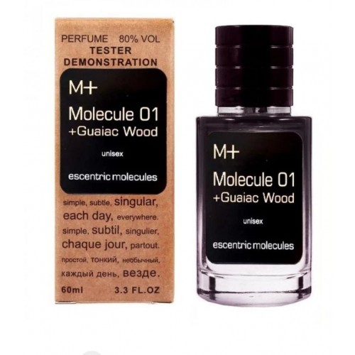 Міні парфум Escentric Molecules Molecule 01 + Guaiac Wood 60 мл (тестер LUX)
