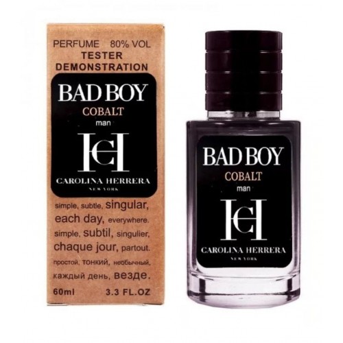 Міні парфум Carolina Herrera Bad Boy Cobalt Parfum Electrique 60 мл (тестер LUX)