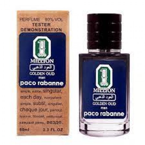 Міні парфум Paco Rabanne 1 Million Golden Oud 60 мл (тестер LUX)