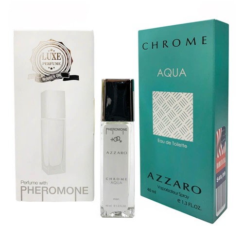 Мини парфюм Azzaro Chrome Aqua 40 мл (тестер pheromone formula)
