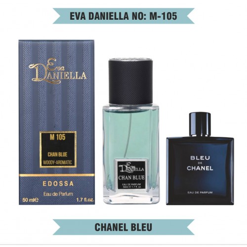 Міні парфум EVA DANIELLA NO: M	105	Chanel blue de Chanel  50 мл (edossa)