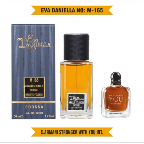 Міні парфум EVA DANIELLA NO: M-165 E.ARMANI STRONGER WITH YOU INTENSE 50 мл (edossa)