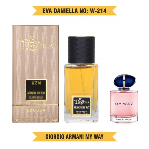 Міні парфум EVA DANIELLA NO: W-214 GIORGIO ARMANI MY WAY 50 мл (edossa)