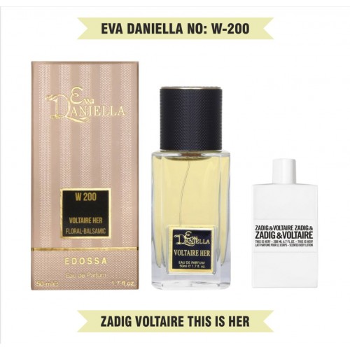 Міні парфум EVA DANIELLA NO: W-200 ZADIG VOLTAIRE THIS IS HER 50 мл (edossa)