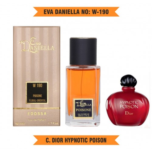Міні парфум EVA DANIELLA NO: W-190 Christian DIOR HYPNOTIC POISON 50 мл (edossa)